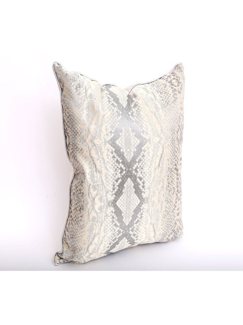 Coussin carré effet python JOHA - Kiabi
