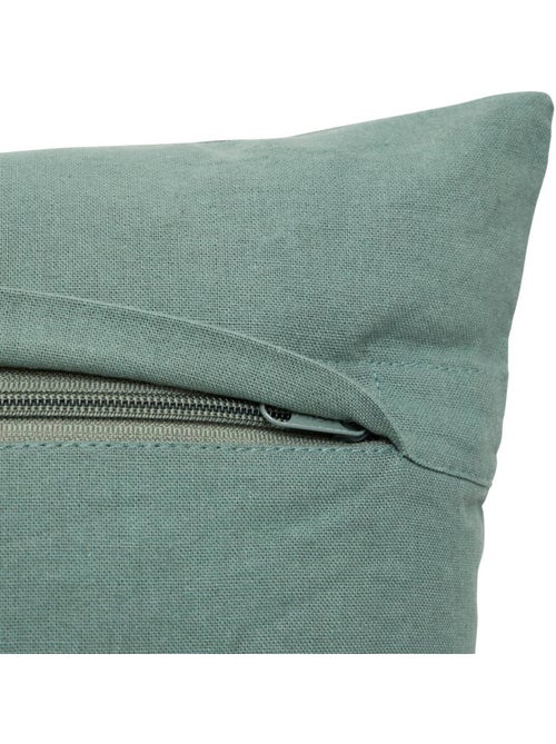 Coussin carré en coton BICHETTE - Kiabi