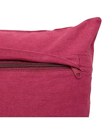 Coussin carré en coton bichette