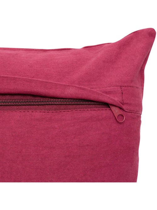 Coussin carré en coton BICHETTE - Kiabi