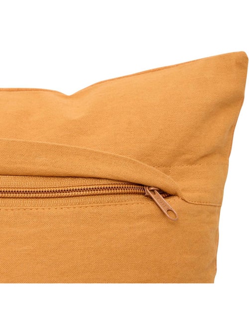 Coussin carré en coton BICHETTE - Kiabi