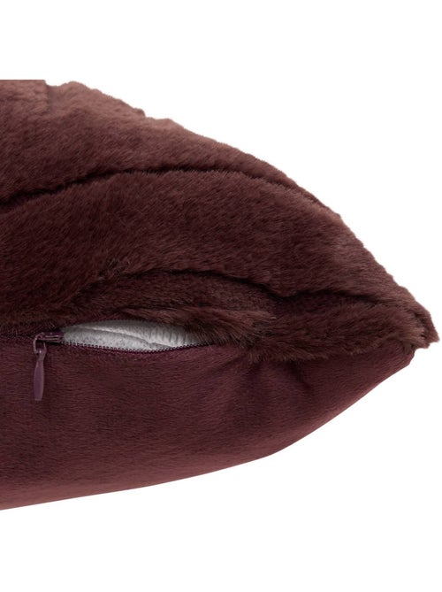 Coussin carré en fausse fourrure ARKA - Kiabi
