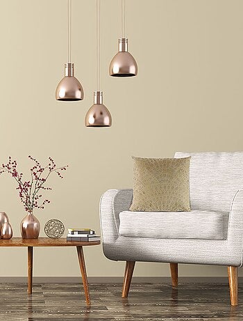 Coussin carré en suédine scandinave Home