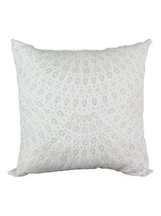 Coussin carré en suédine scandinave Home