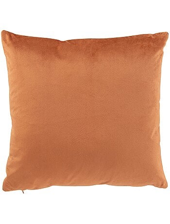 Coussin carré en velours imprimé jungle - AFIBEL