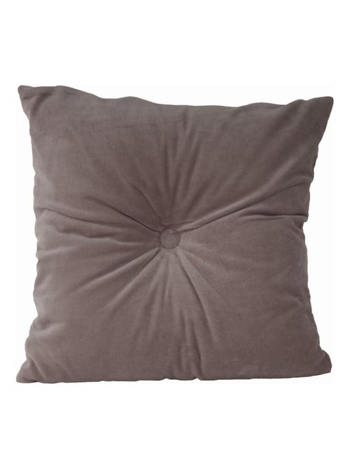 Coussin carré en velours LUXURIOUS - Kiabi Coussin carré en velours LUXURIOUS - Kiabi