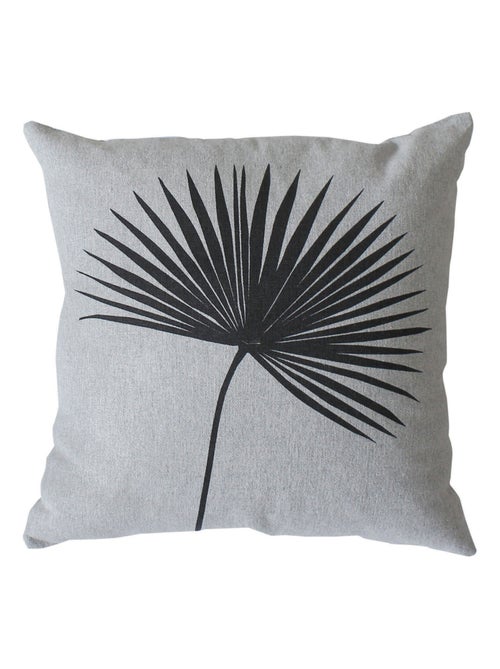Coussin carré feuille de palmier - Kiabi
