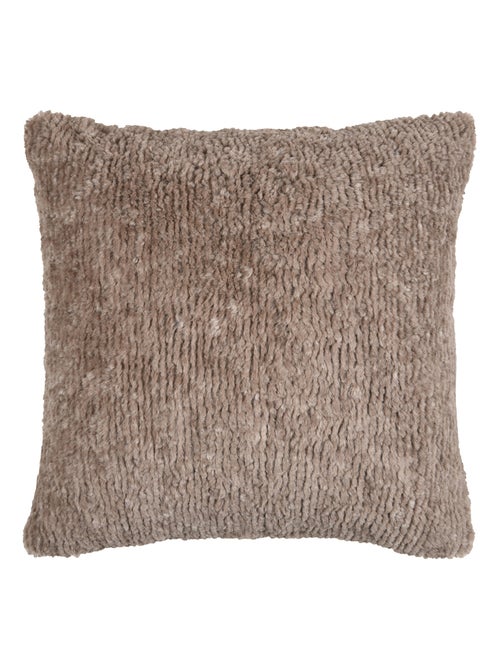 Coussin carré imitation fourrure avec recto velours - Kiabi Coussin carré imitation fourrure avec recto velours - Kiabi