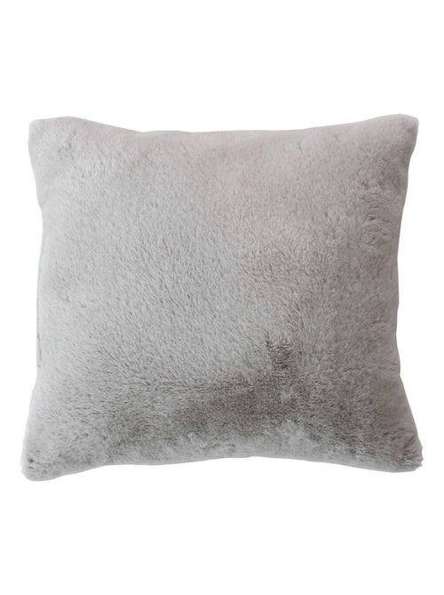 Coussin carré imitation fourrure AZURA - Kiabi Coussin carré imitation fourrure AZURA - Kiabi