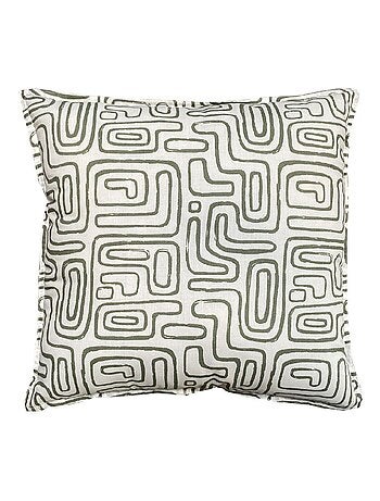 Coussin carré imprimé coton MATISSE