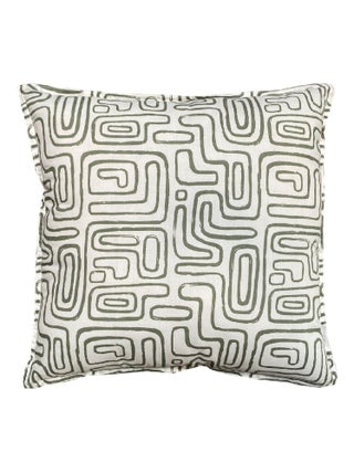 Coussin carré imprimé coton MATISSE