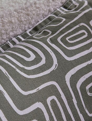 Coussin carré imprimé coton MATISSE