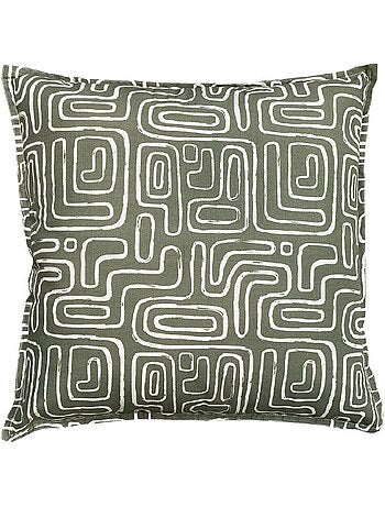 Coussin carré imprimé coton MATISSE