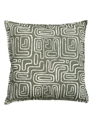 Coussin carré imprimé coton MATISSE