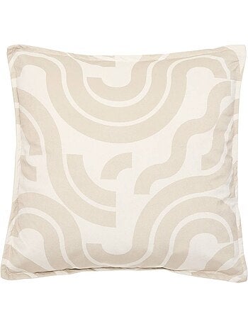 Coussin carré imprimé lilou