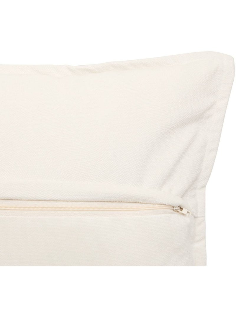 Coussin carré imprimé lilou Ivoire - Kiabi