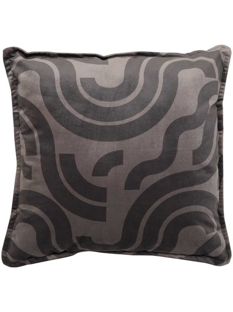 Coussin carré lilou Gris foncé - Kiabi