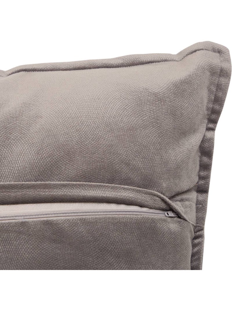 Coussin carré lilou Gris foncé - Kiabi
