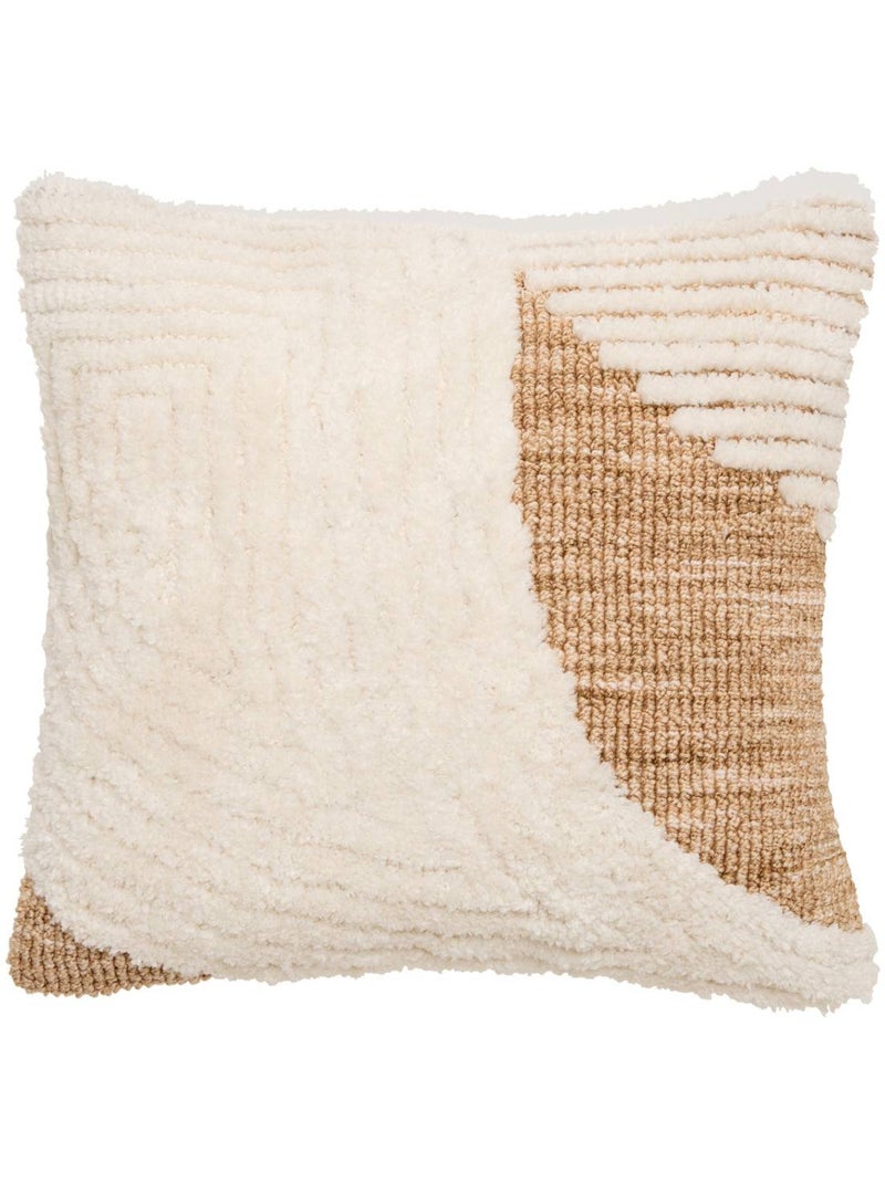 Coussin carré LOOMIA Lin - Kiabi