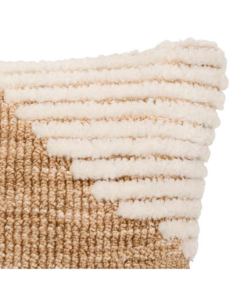 Coussin carré LOOMIA Lin - Kiabi