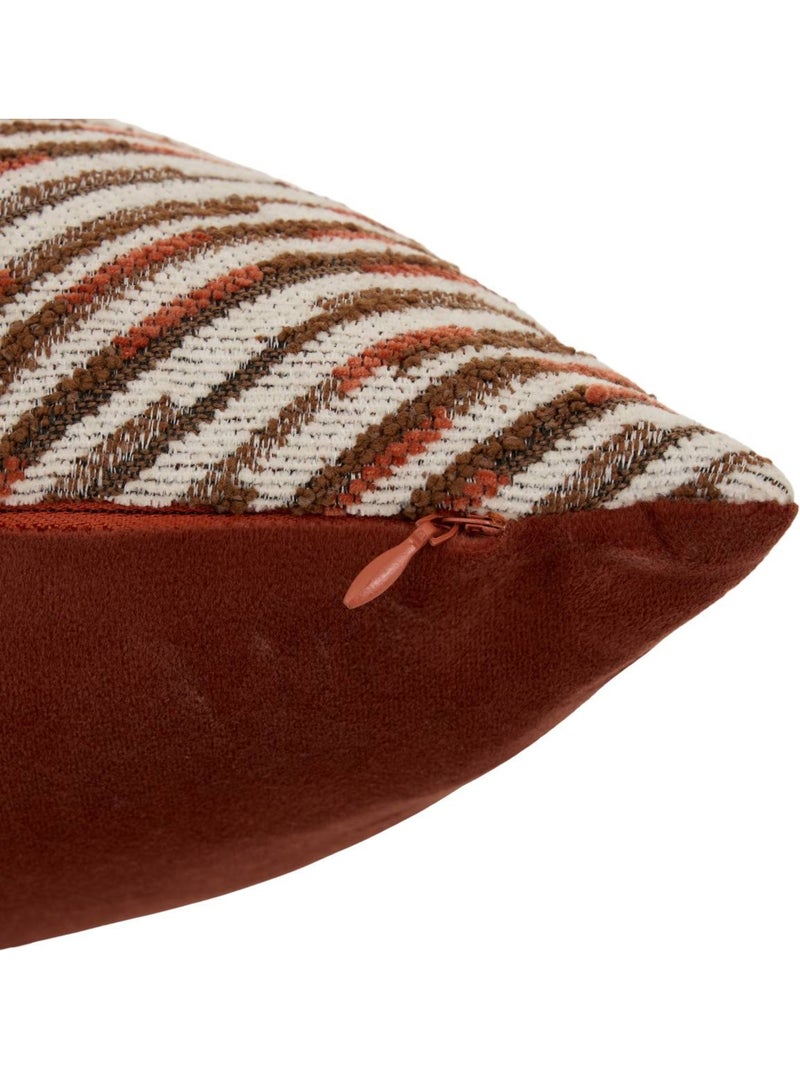 Coussin carré mosai Terracotta - Kiabi