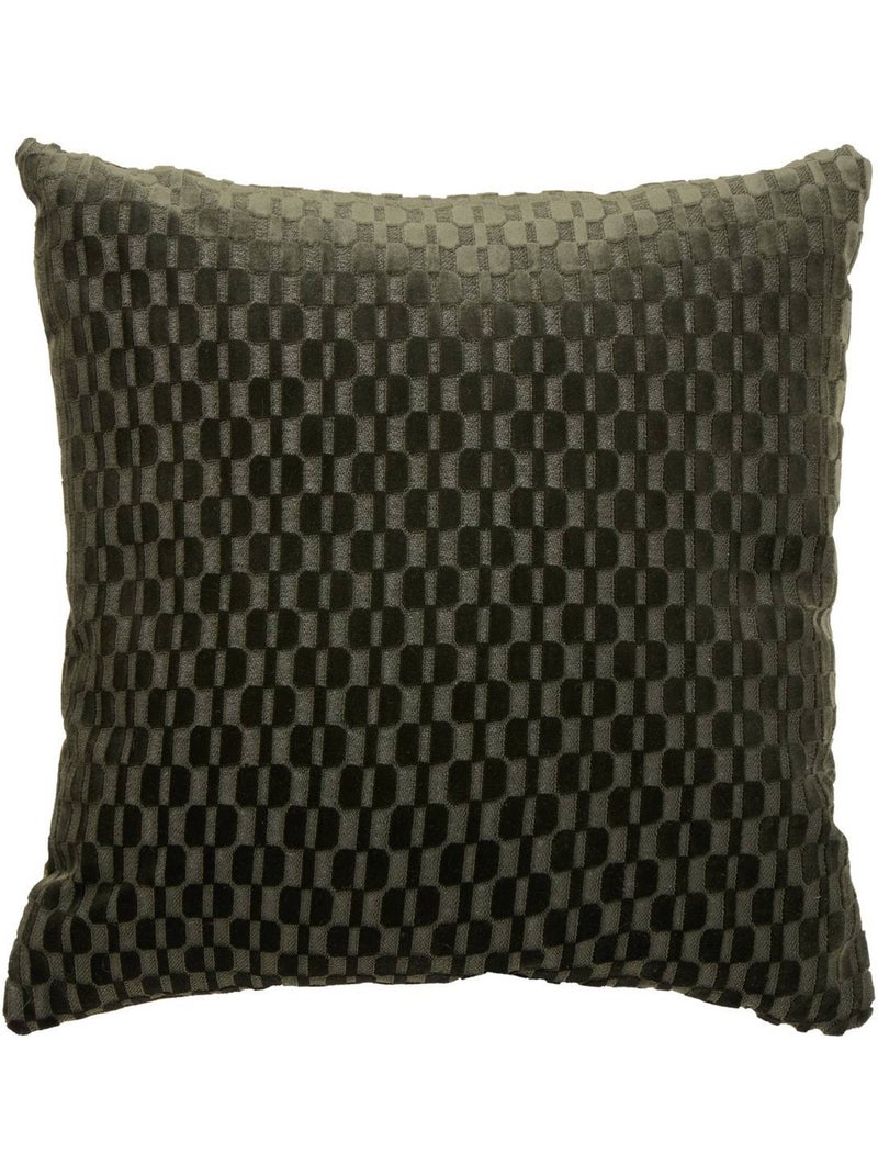 Coussin carré SELIA Kaki - Kiabi