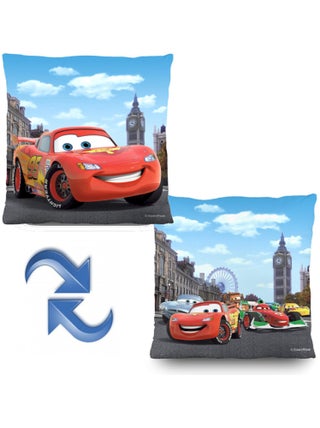 Coussin Cars Réversible Disney 40x40 cm