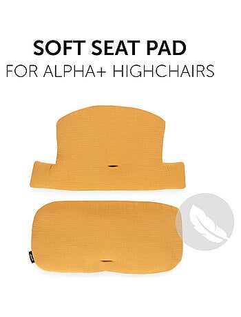Coussin Chaise-haute Select Muslin Honey
