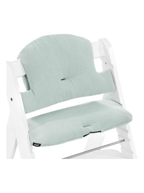 Coussin Chaise-haute Select Muslin Mint - Kiabi