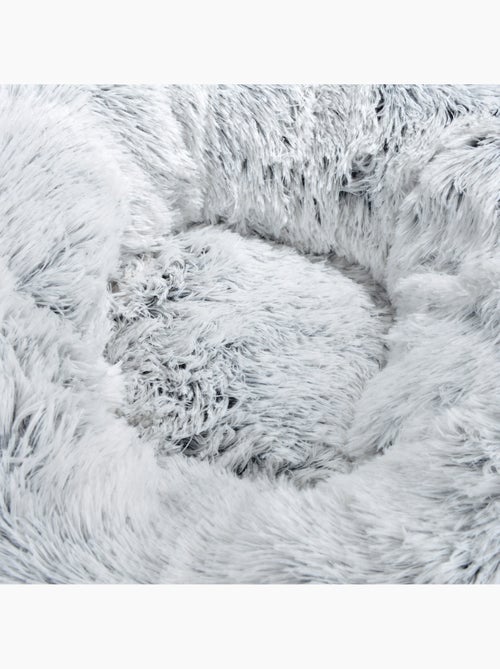 Coussin Chat ou Chien Fluffy Blanc gris - Kiabi