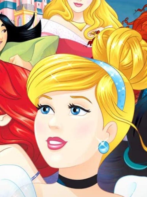 Coussin Château et Princesses 2 faces Disney 40x40 cm - Kiabi