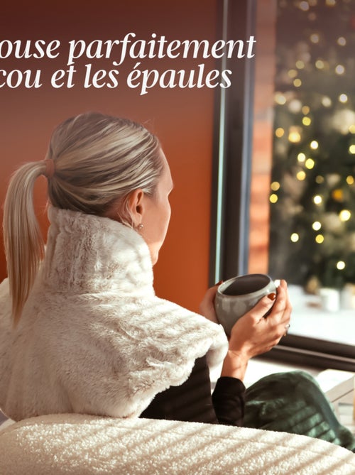 Coussin chauffant, tour de cou pour épaules et nuque - Cosy - Vivezen - Kiabi Coussin chauffant, tour de cou pour épaules et nuque - Cosy - Vivezen - Kiabi