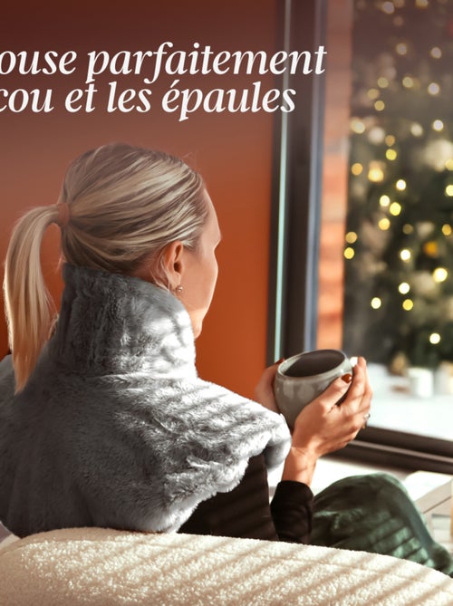 Coussin chauffant, tour de cou pour épaules et nuque - Cosy - Vivezen - Kiabi Coussin chauffant, tour de cou pour épaules et nuque - Cosy - Vivezen - Kiabi