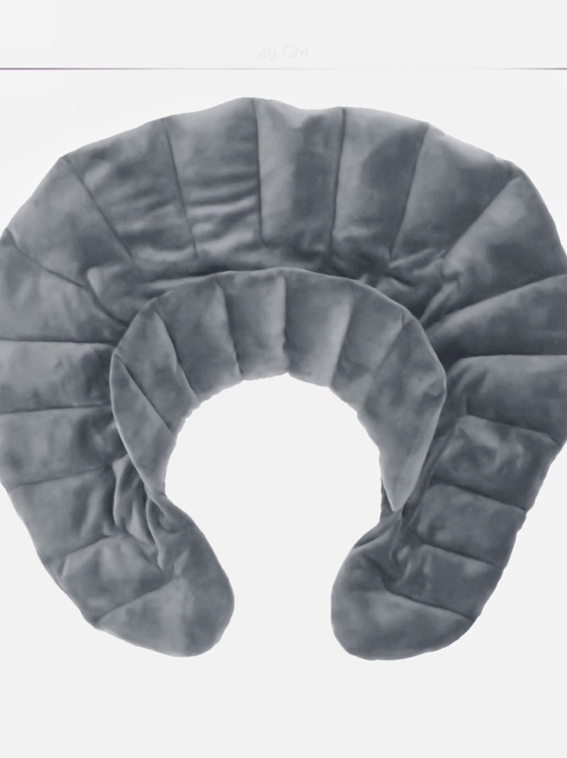 Coussin chauffant, tour de cou pour épaules et nuque - Vivezen Gris - Kiabi