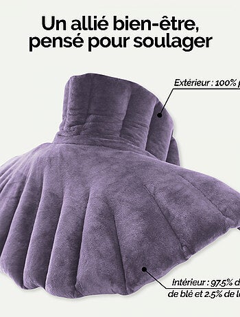 Coussin chauffant, tour de cou pour épaules et nuque - Vivezen