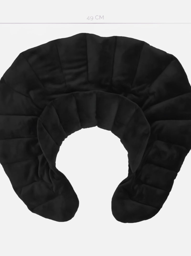 Coussin chauffant, tour de cou pour épaules et nuque - Vivezen Noir - Kiabi