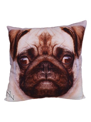 Coussin Chien Carlin 45 cm