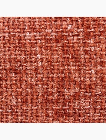 Coussin chiné en velours orange 45x45cm