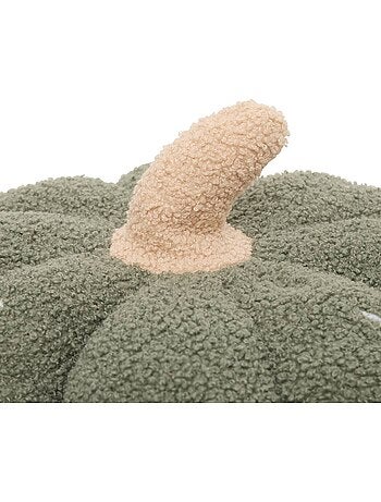 Coussin citrouille automne rond 32x32cm