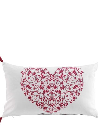 Coussin Collection coeur Hivernale