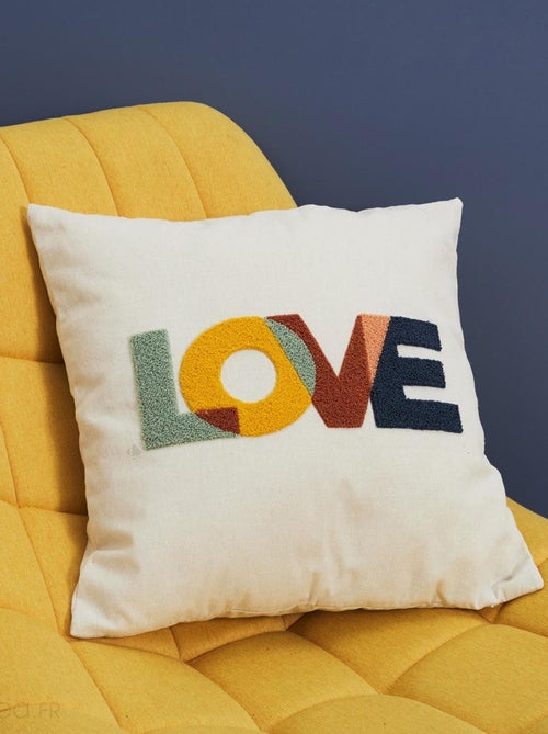 Coussin collection COLOR Love - Kiabi