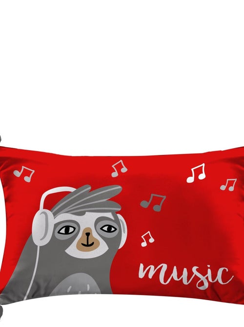 Coussin Collection Cool Music rouge - Kiabi