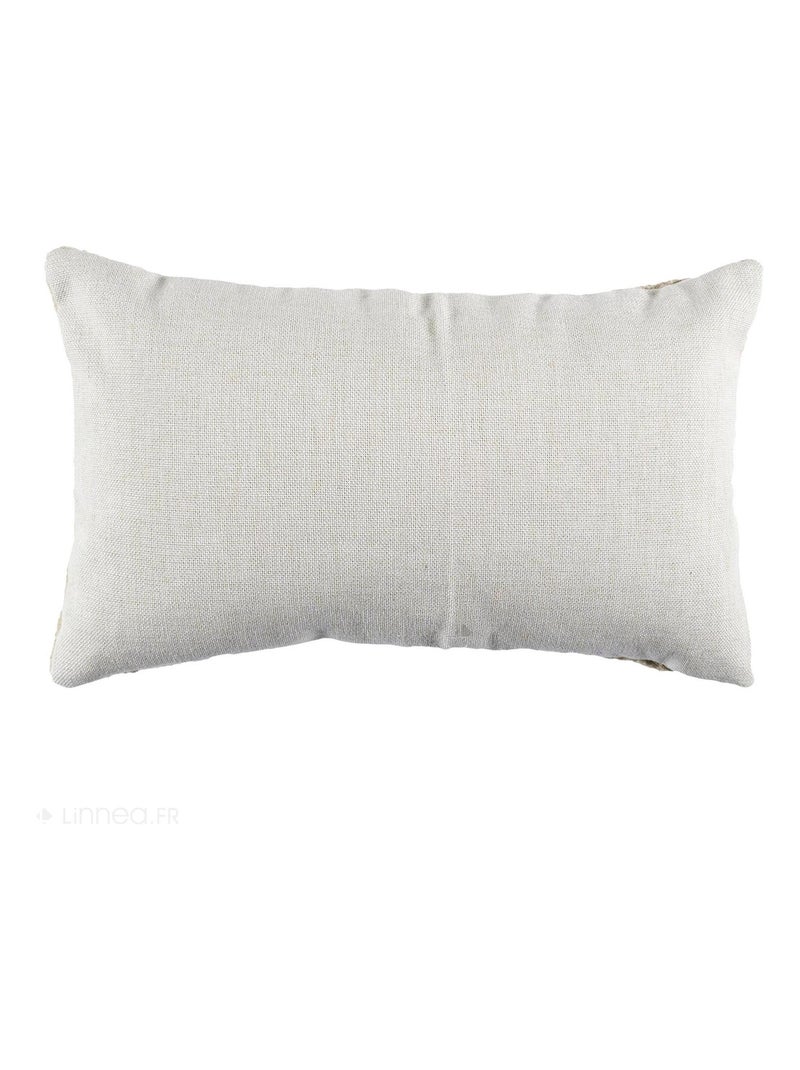 Coussin collection CRUSH Beige clair - Kiabi