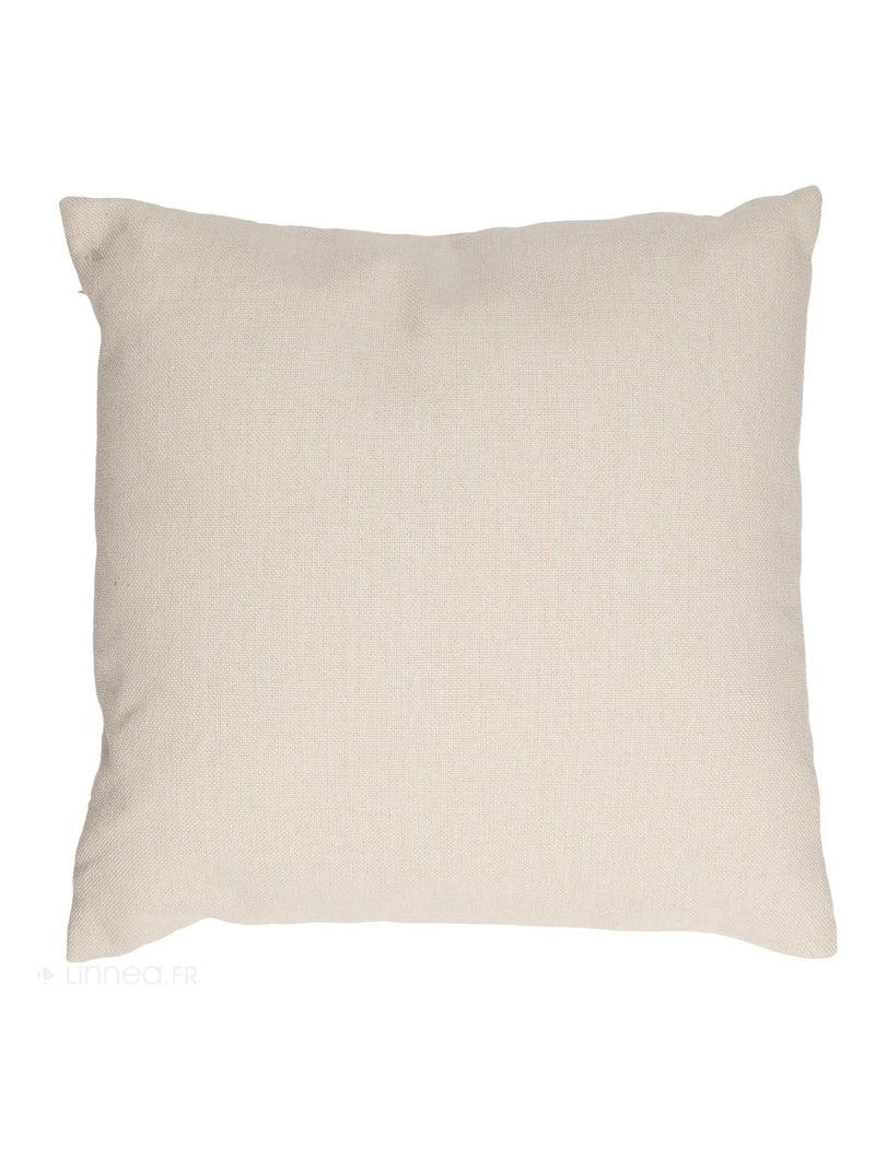 Coussin collection CRUSH Gris taupe - Kiabi