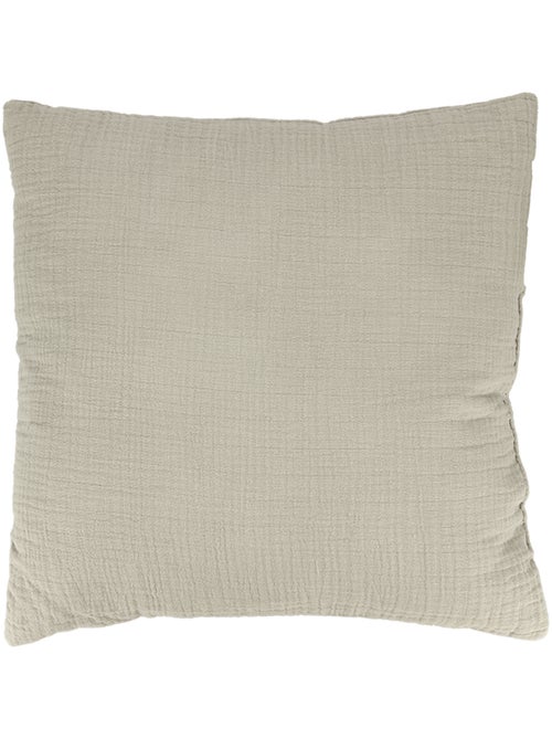 Coussin collection GAZ & SHERPA double gaze de coton et polyester - Kiabi