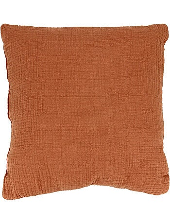 Coussin collection GAZ & SHERPA double gaze de coton et polyester