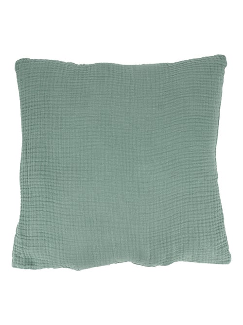 Coussin collection GAZ & SHERPA double gaze de coton et polyester - Kiabi