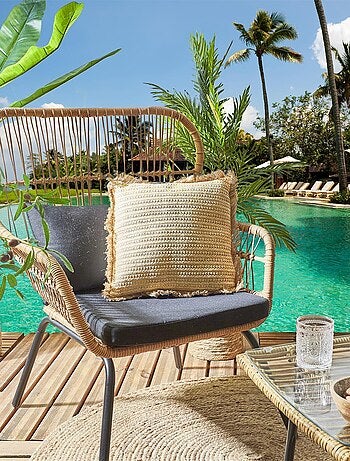 Coussin collection Raphia