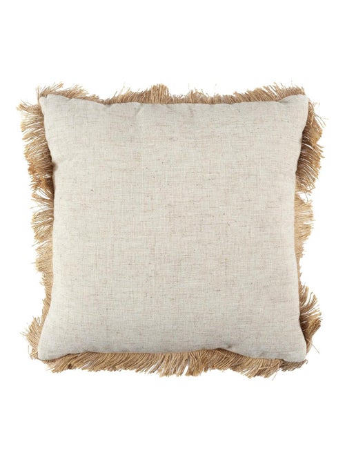 Coussin collection Raphia - Kiabi