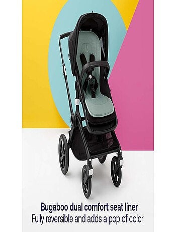 Coussin confort réversible NUIT NOIRE pour poussette Bugaboo